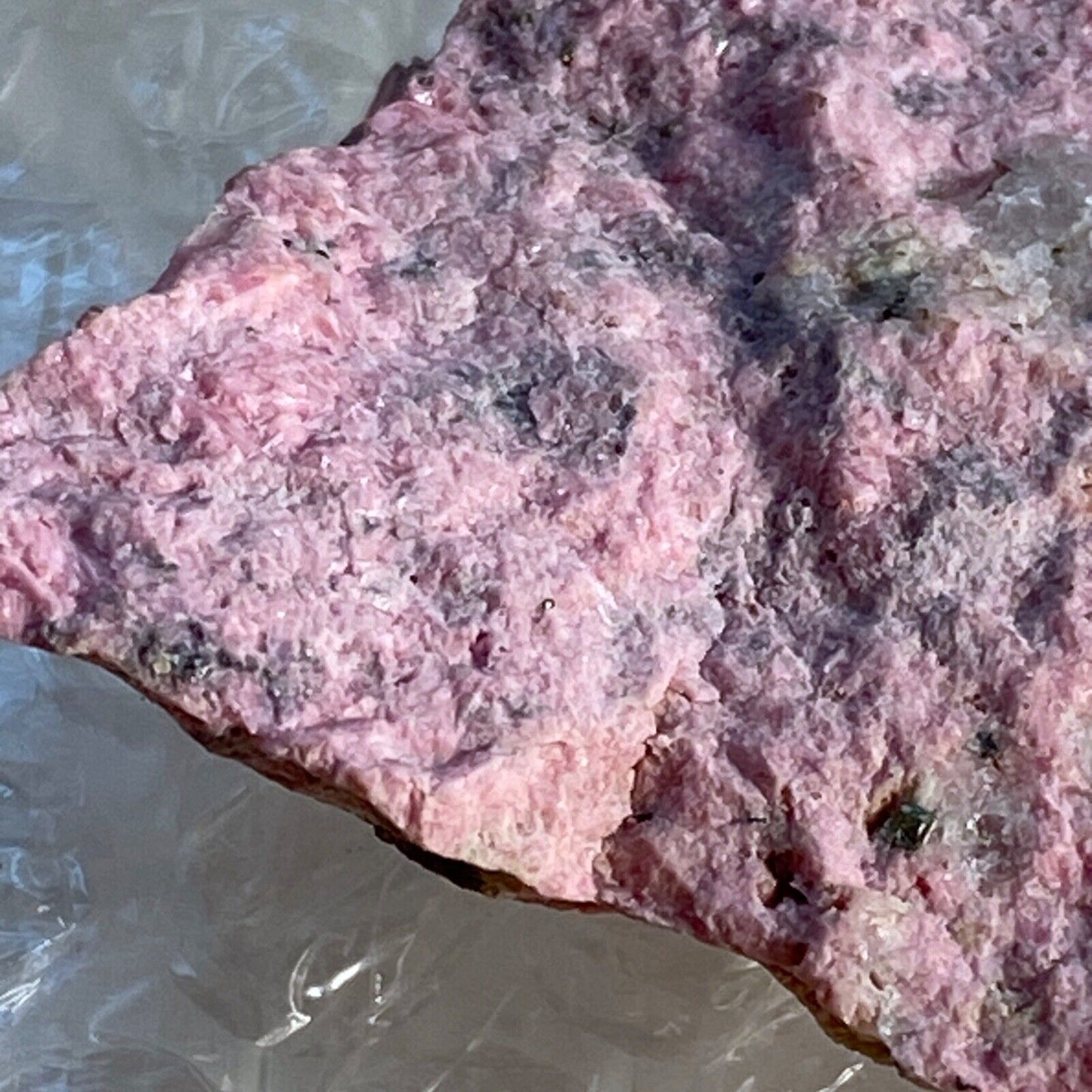 RHODONITE DE LA MINE DE SAN MARTIN, ANCASH, PÉROU. 66g MF1254