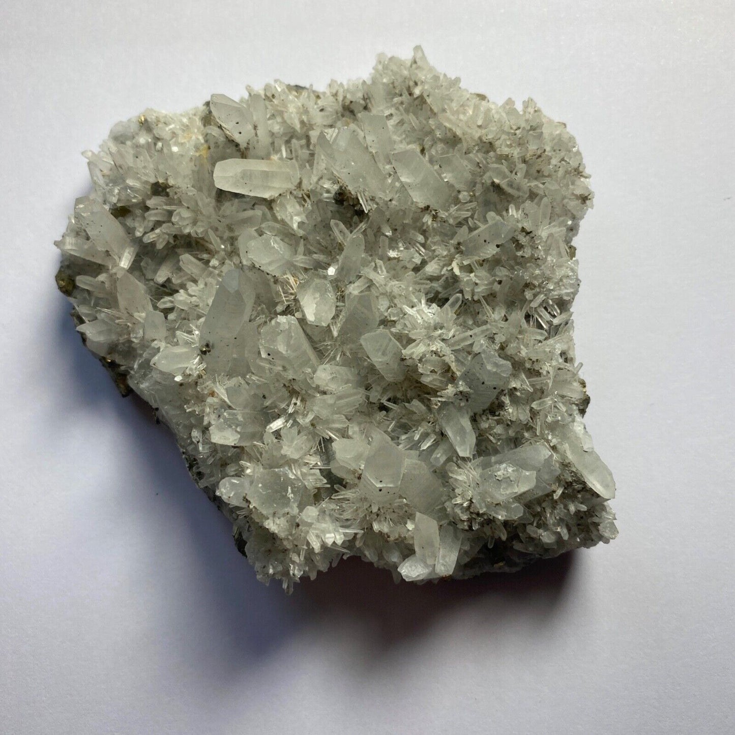 QUARTZ ON PYRITE FROM ANCASH, PERU 227g MF618