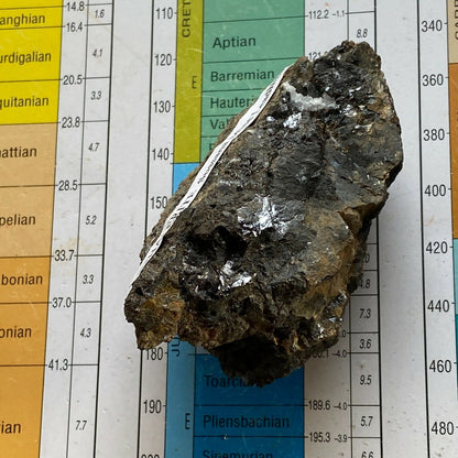 ESFALERITA EN MATRIZ DE LA MINA SUSANNA, LEADHILLS, ESCOCIA 222g MF160