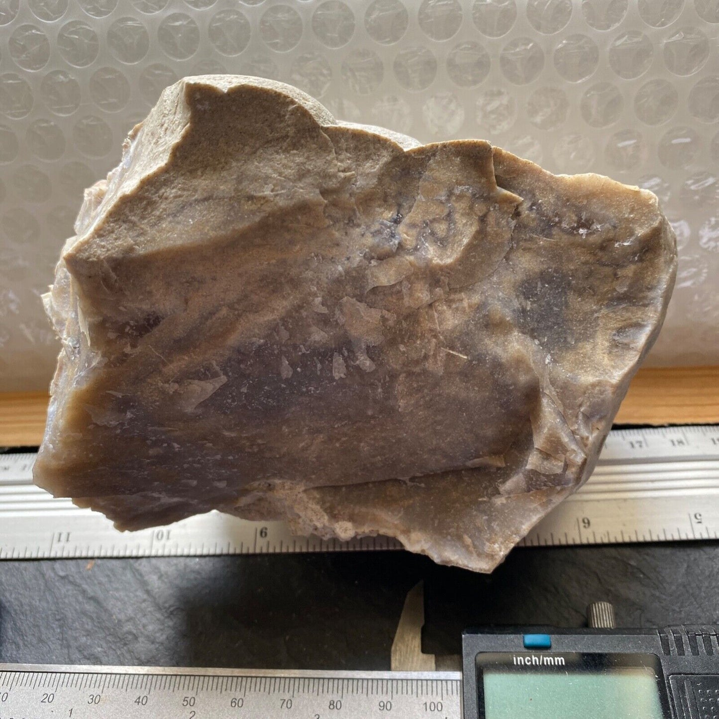 CHERT OPALIN A AGRAFE GLOBULAIRE DU DEVON. 865g MF1332