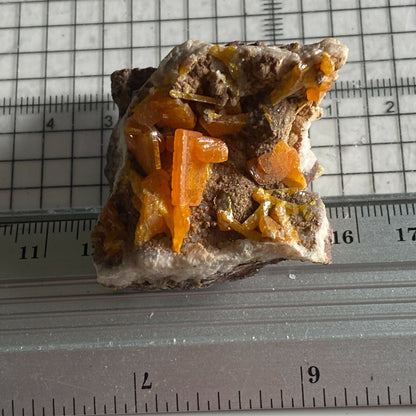 WULFENITE FROM THE LOS LAMENTOS MOUNTAINS, MEXICO 38g MF6490
