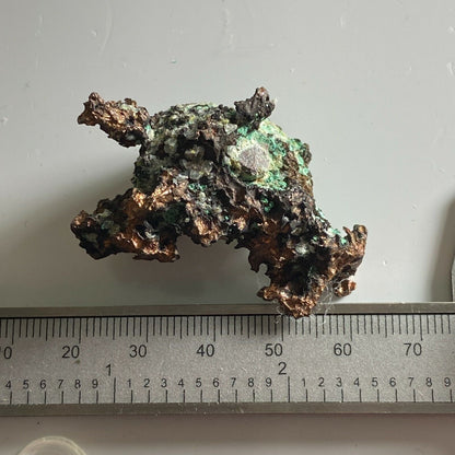 NATIVE COPPER FROM WHITE PINE MINE, MICHIGAN, USA 47g MF6259