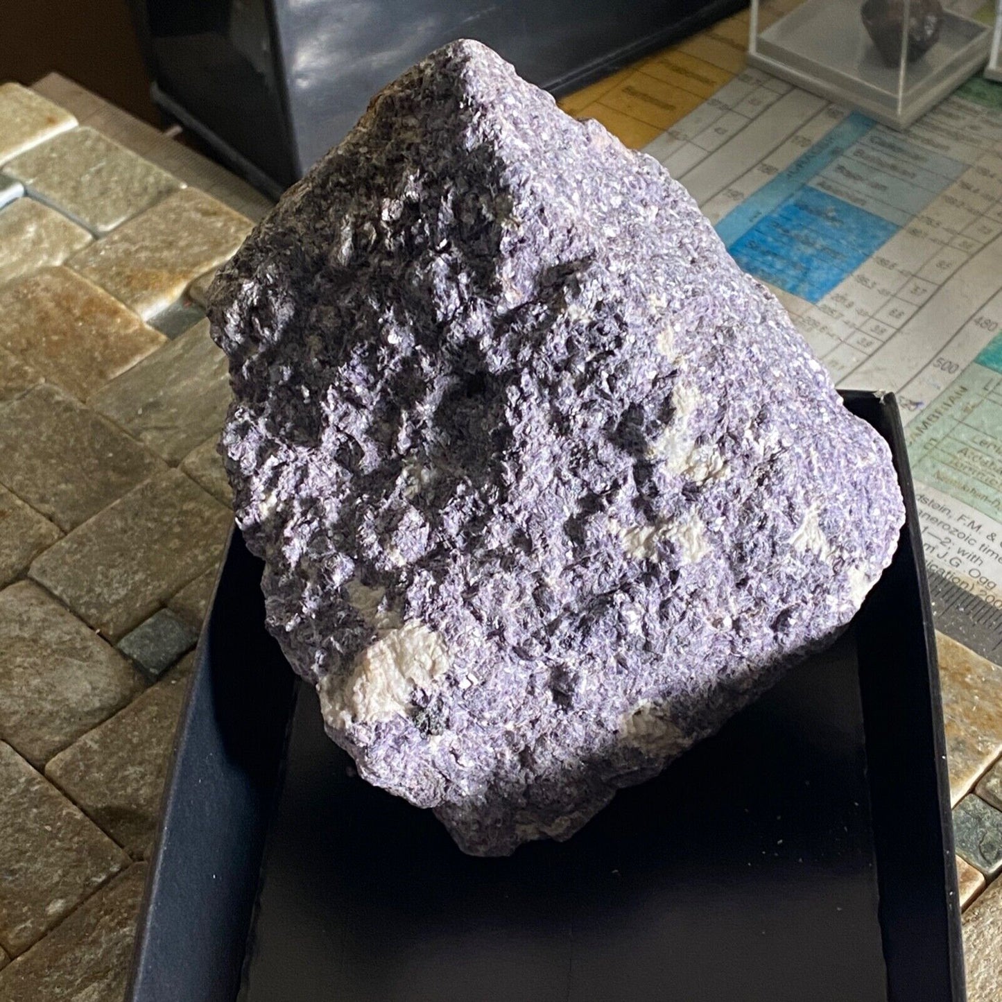 LEPIDOLITE FROM ALVARROES MINE, PORTUGAL  477g MF715