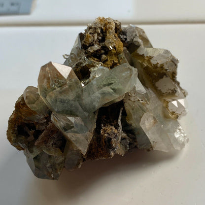 QUARTZ/CHLORITE IMPRESSIVE SPECIMEN  FROM KHARAN, PAKISTAN,  65g  ET62