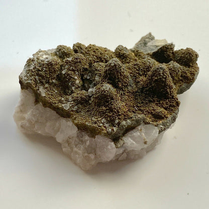 ÉPIMORPHE DE PYRITE APRÈS LA CALCITE DE CHIPPING SODBURY, ANGLETERRE 16g. MF6364