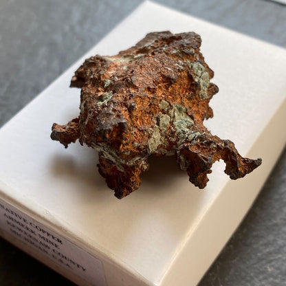 NATIVE COPPER RARE SPECIMEN FROM AHMEEK MINE, MICHIGAN. 84g MF1205