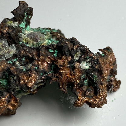 NATIVE COPPER FROM WHITE PINE MINE, MICHIGAN, USA 47g MF6259