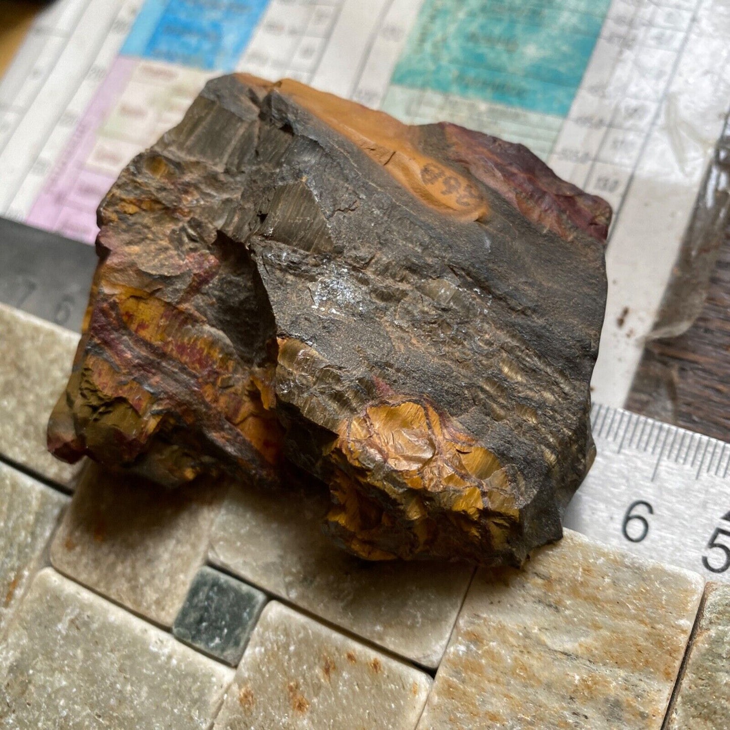 TIGERS EYE FROM BROCKMAN MOUNTAIN, AUSTRALIA 162g MF1033