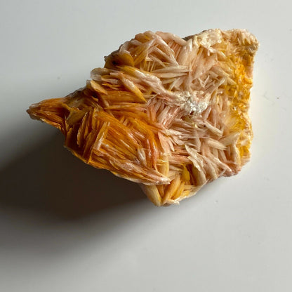 BARITE WITH GALENA FROM LES DALLES MINE, MIBLADEN, MOROCCO 101g MF6495