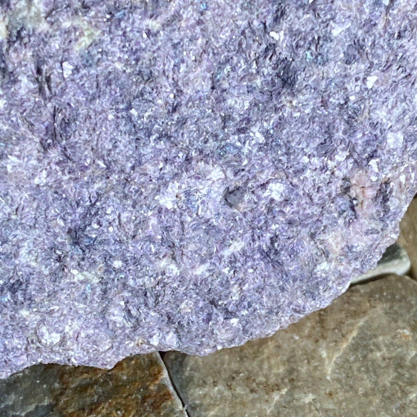 LEPIDOLITE FROM ALVARROES MINE, PORTUGAL  477g MF715