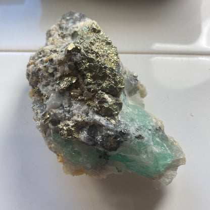 FLUORITE/DOLOMITE ETC FROM SHANGBAO MINE, CHINA 294g MF6968