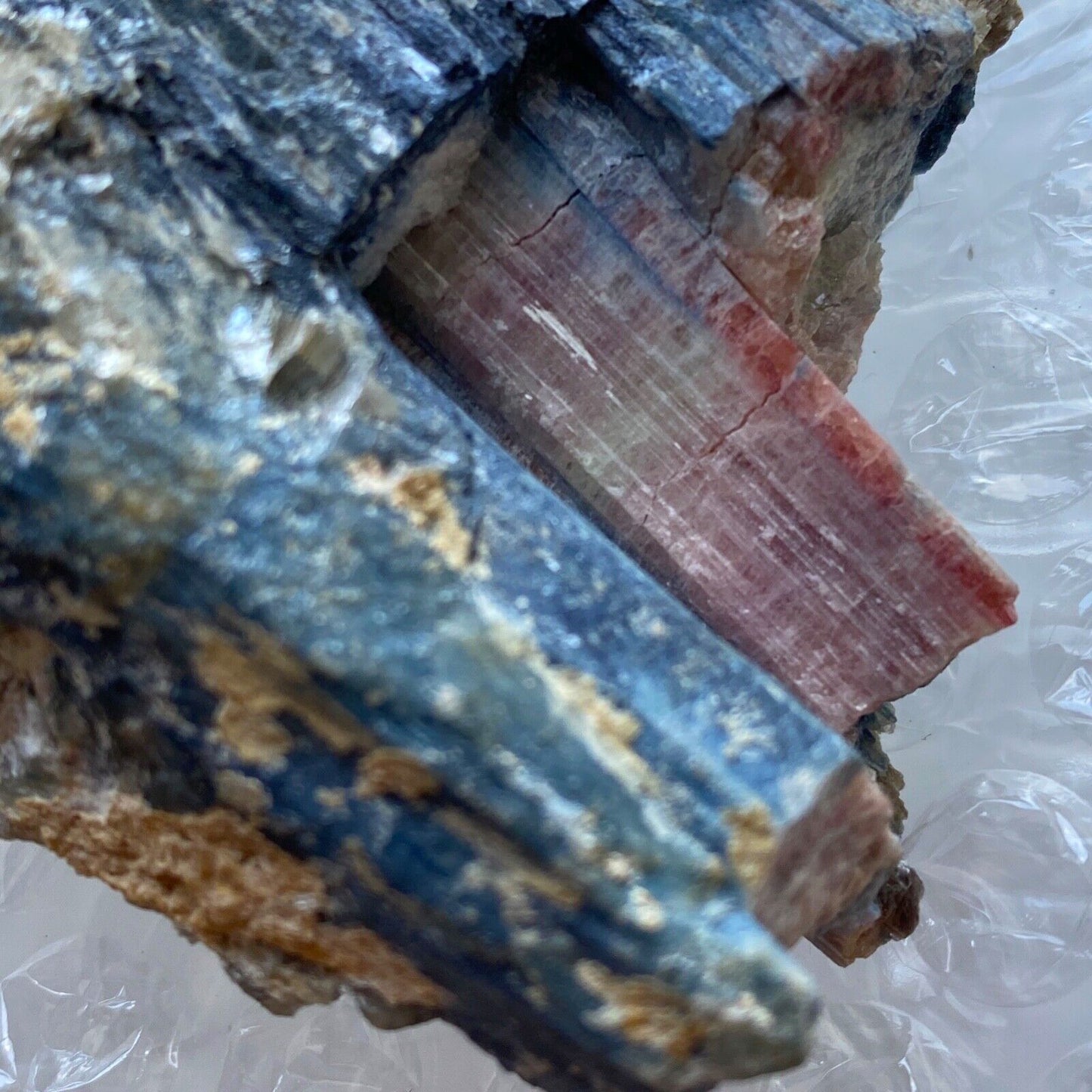 KYANITE WITH MUSCOVITE FROM BORISOVSKIE, RUSSIA 247g MF1263