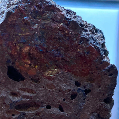 BASALT WITH COPPER MINERALISATION FROM TENERIFE 447g MF1243