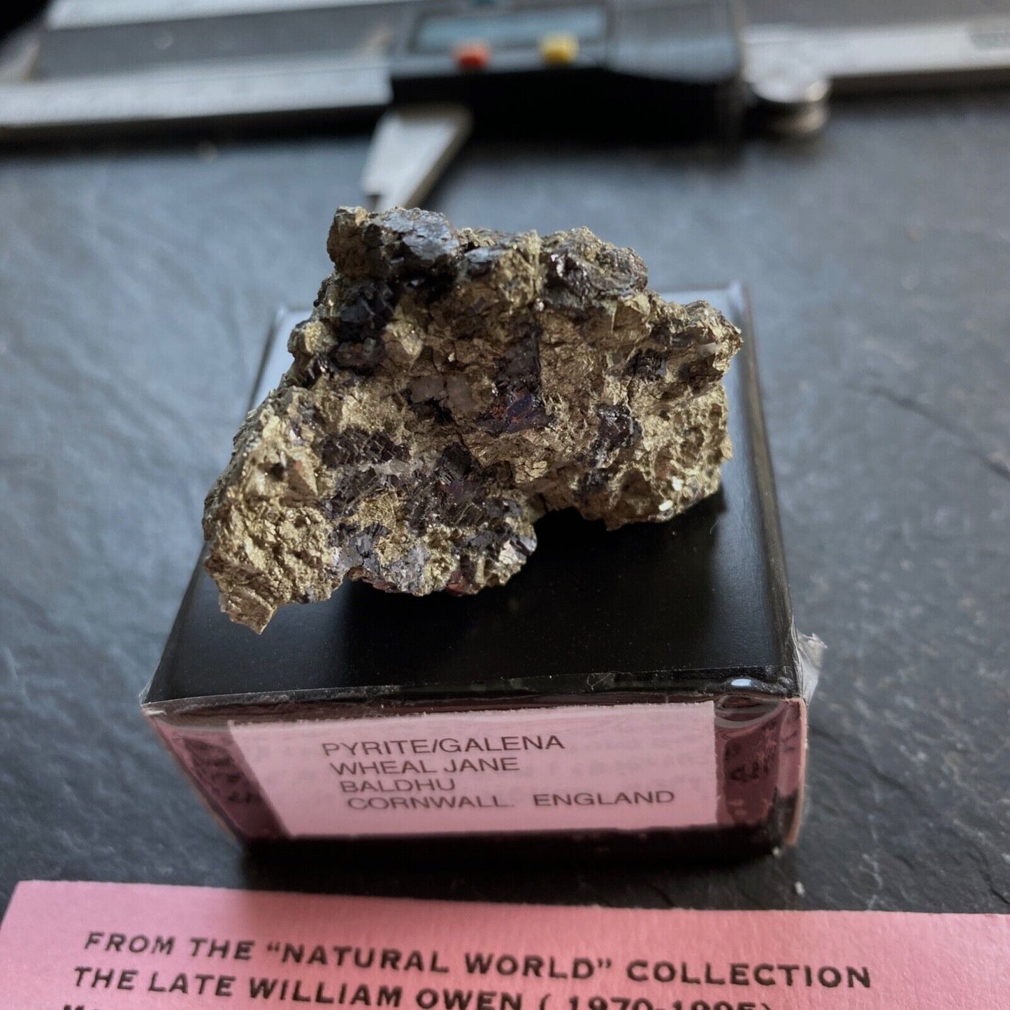 PYRITE/GALENA FROM WHEAL JANE, CORNWALL 58g MF1321