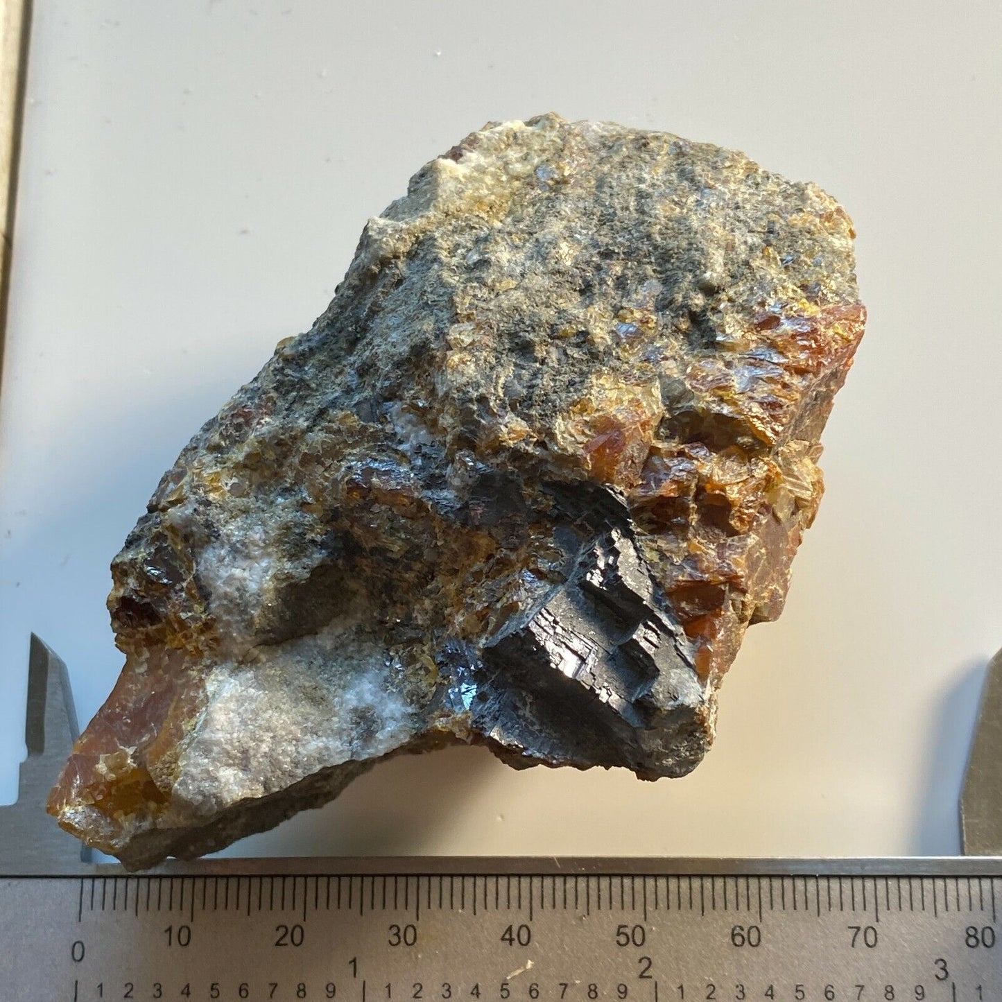 SPHALERITE & GALENA ORE SPECIMEN FROM SPAIN 204g MF3240