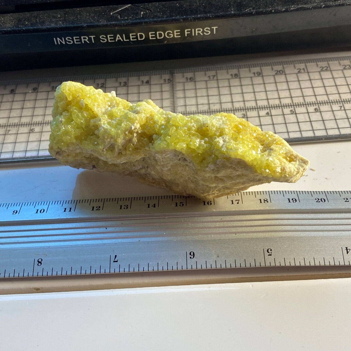 SULPHUR CRYSTAL ASSEMBLAGE FROM STEAMBOAT SPRINGS, NEVADA