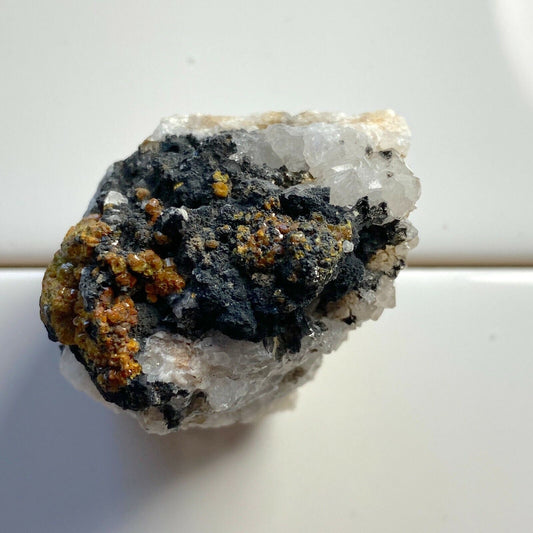 MIMITITE LEAD ORE ON MATRIX FROM DRY GILL, CUMBRIA, ENGLAND 75g  MF171