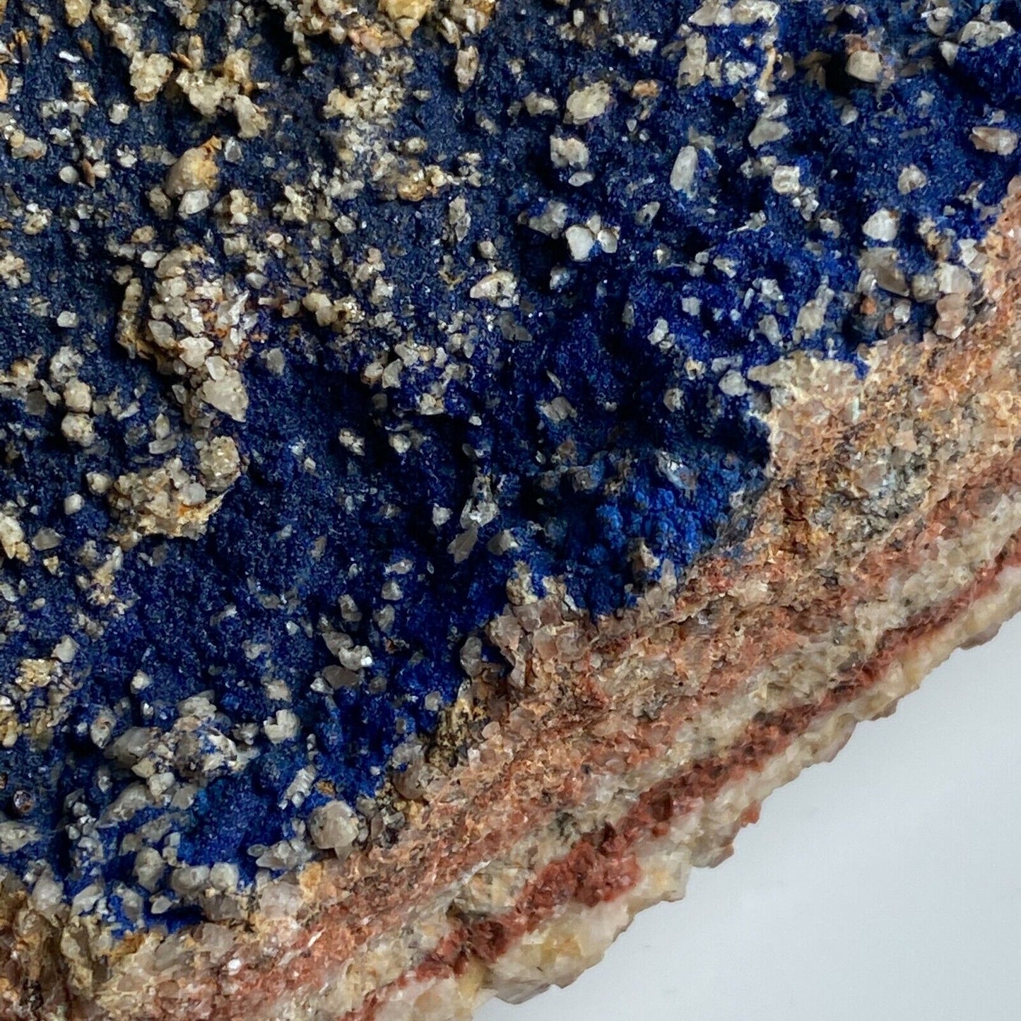 BARYTINE/AZURITE ETC DE LA MINE TYNAGH, GALWAY CO, IRLANDE 510gmf6485