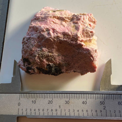 RHODONITE FROM SAN MARTIN MINE, ANCASH, PERU. 66g MF1254