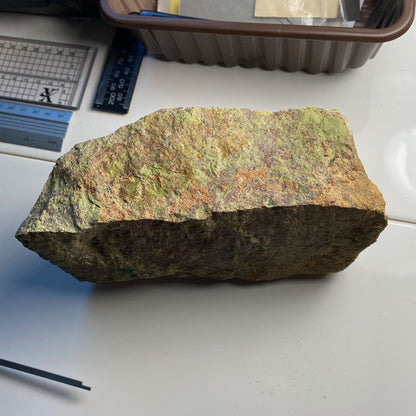 UNAKITE [FELDSPAR/EPIDOTE ETC] FROM UNAKA MOUNTAINS, USA HEAVY 1844g MF734