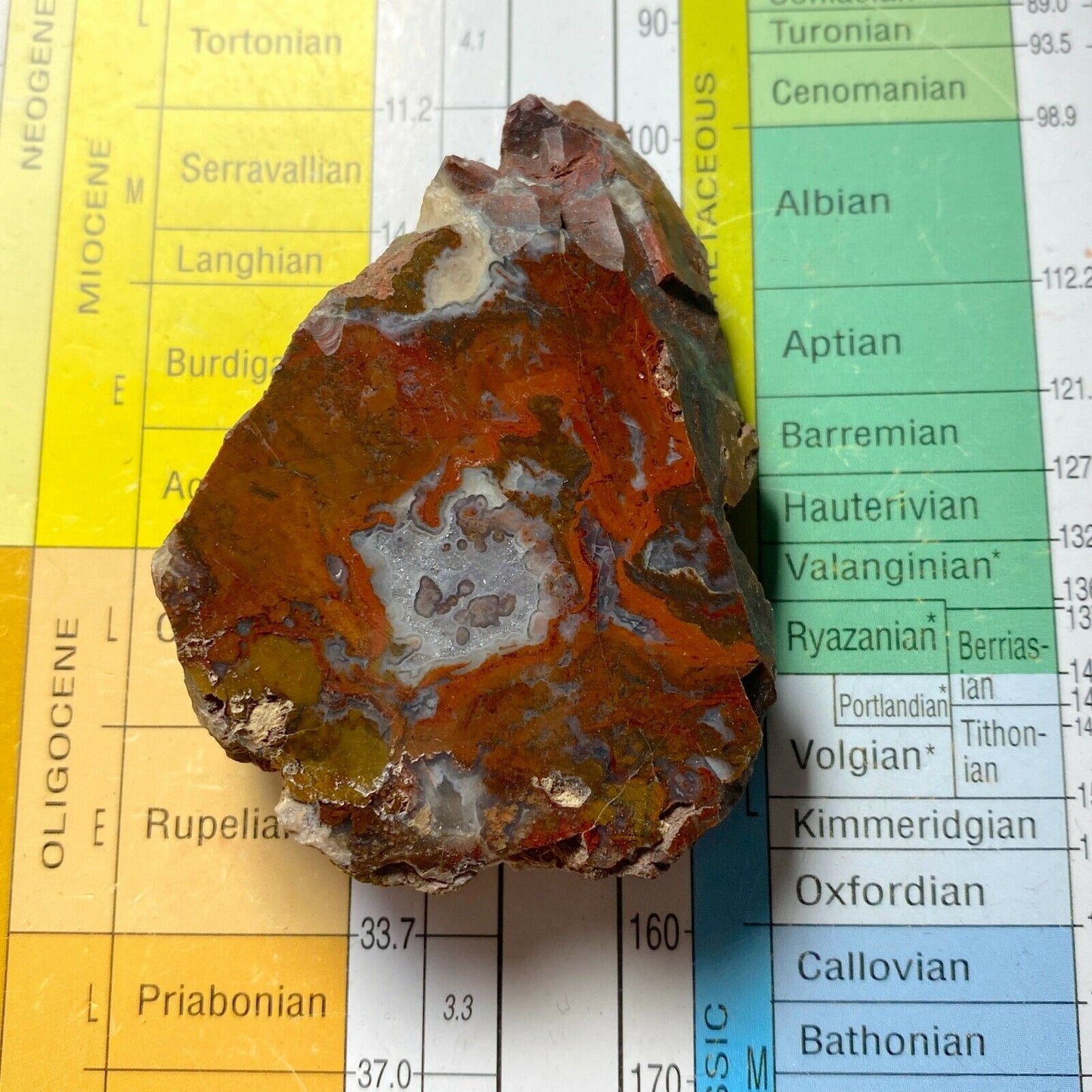 JASPER AGATE FROM NORTHUMBERLAND, ENGLAND  52g MF6358