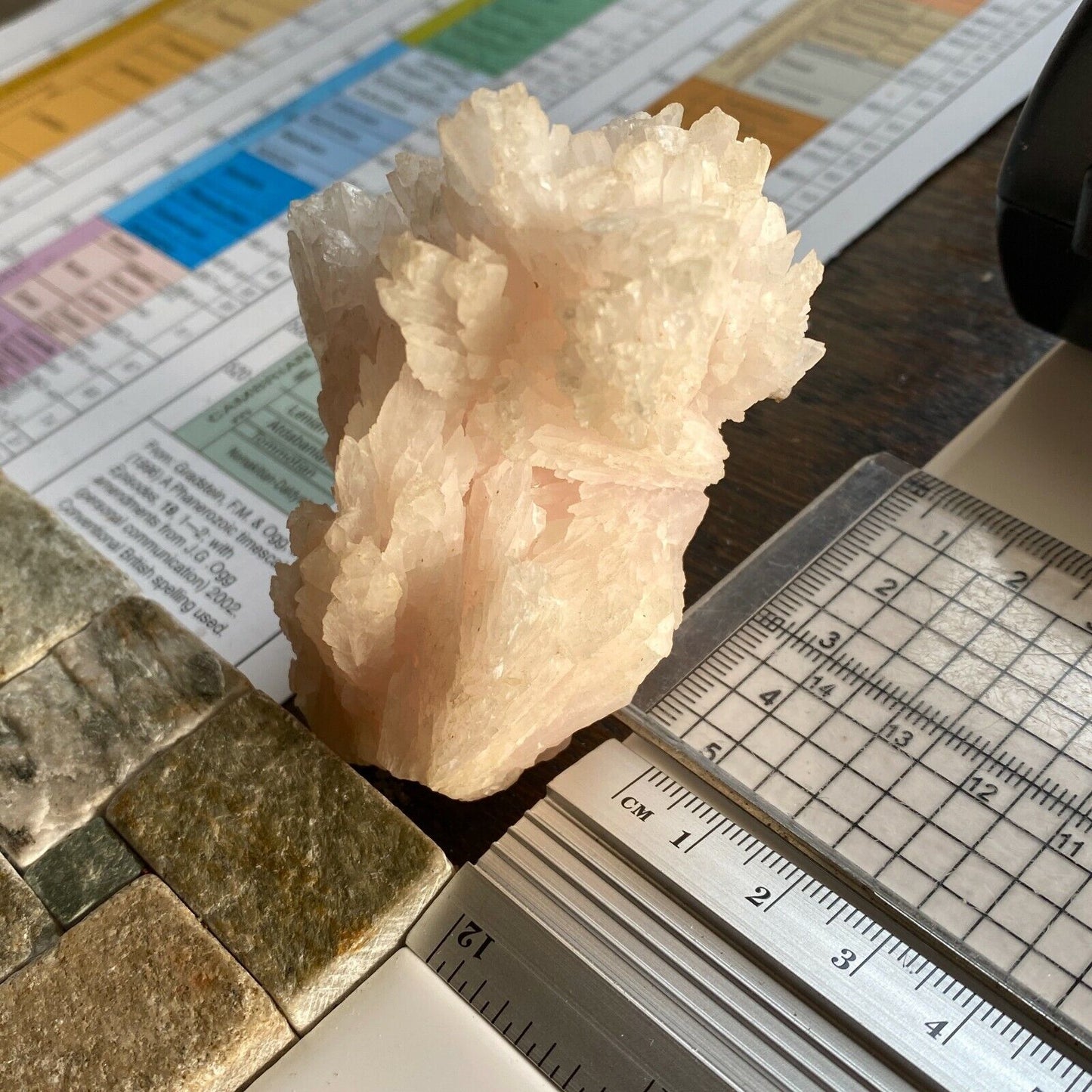 CALCITE EXCEPTIONAL SPECIMEN FROM THE MENDIPS SOMERSET 203g MF240