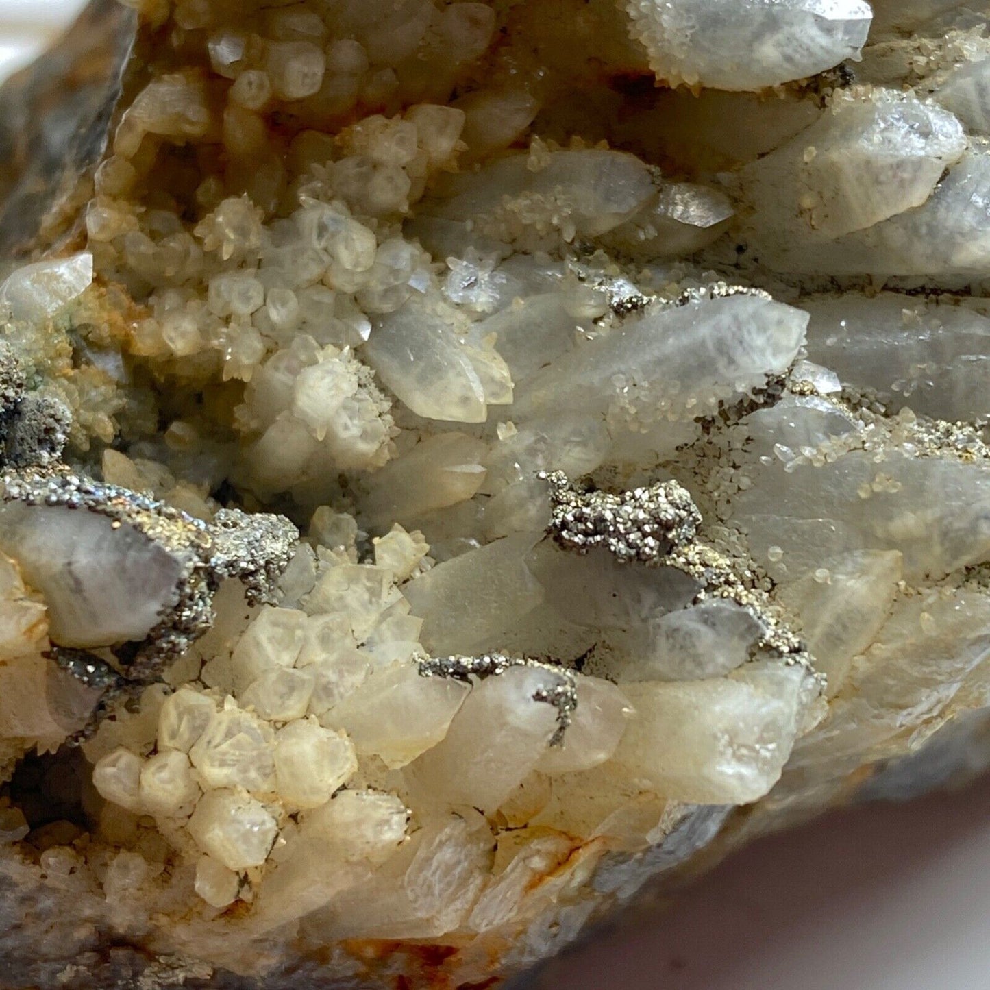 QUARTZ/MARCASITE/PYRITE FROM BLACK VENN, DORSET 327g MF755