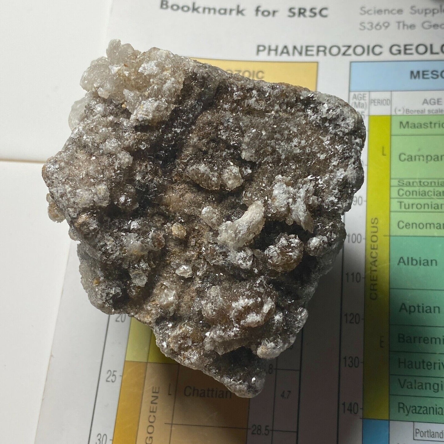 FASCINATING MINERALISATION FROM SMALLCLEUGH MINE, CUMBRIA 327g MF3935