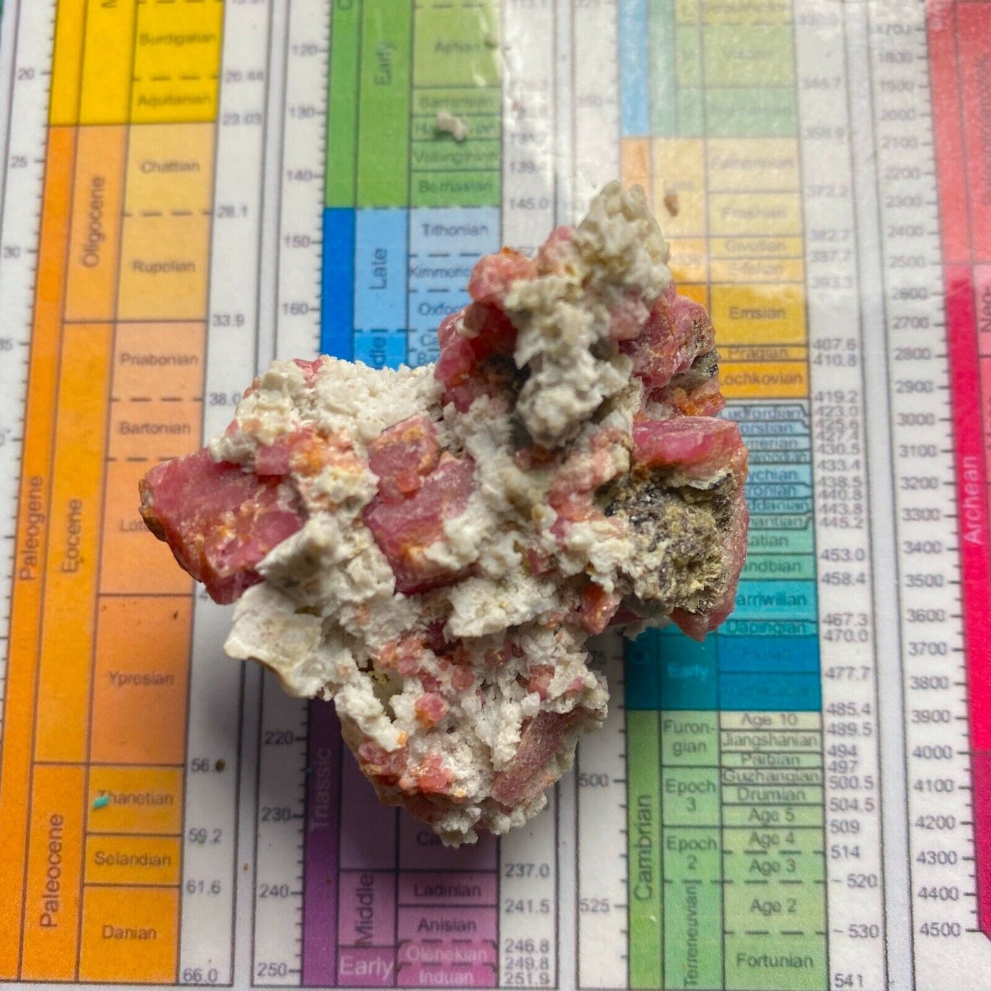 GROSSULAR GARNET IN MATRIX FROM MEXICO 38g MF3817