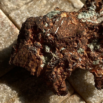 NATIVE COPPER RARE SPECIMEN FROM AHMEEK MINE, MICHIGAN. 84g MF1205