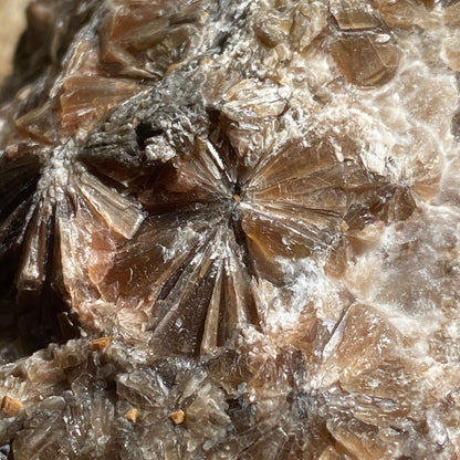 GYPSUM [RADIATING CRYSTAL HABIT] FROM CUMBRIA HEAVY 633g MF1324