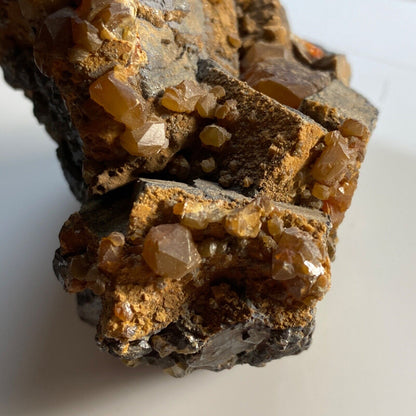 GALÈNE/SIDERITE/SPHALERITE/PYRITE ÉCHANTILLON IMPRESSIONNANT DE ROUMANIE 454g MF1150