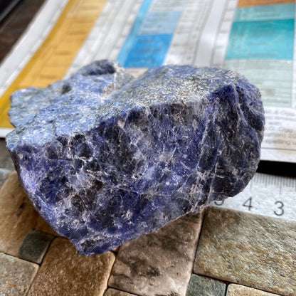 SODALITE FROM HIASSU FARM, BAHIA, BRAZIL 249g MF6777