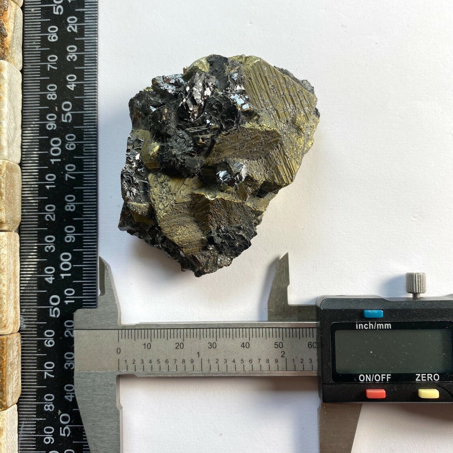 SPHALERITE & PYRITE A FINE SPECIMEN FROM PERU 195g  MF3527