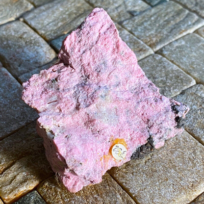 RHODONITE DE LA MINE DE SAN MARTIN, ANCASH, PÉROU. 66g MF1254