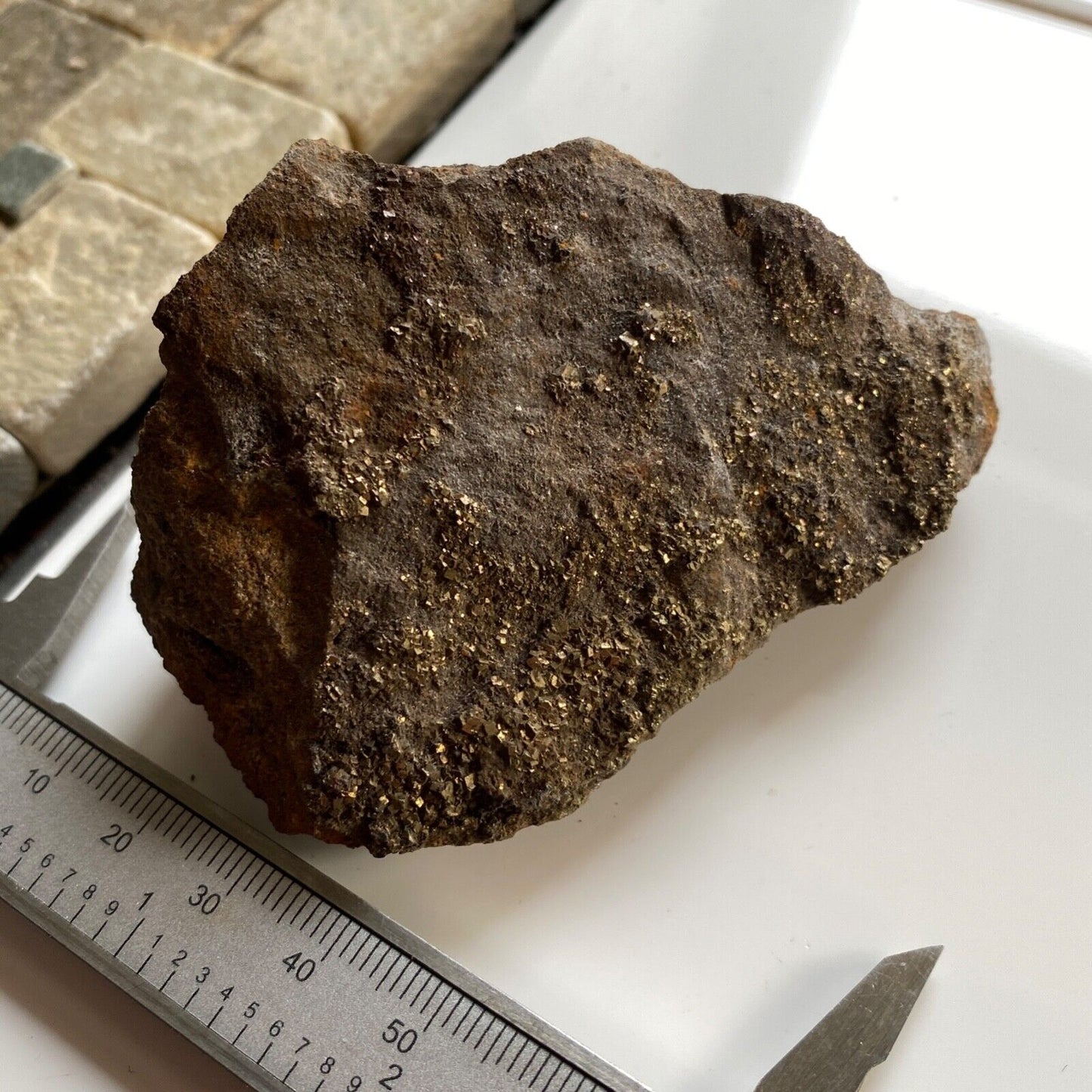 PYRITE ETC FROM LLIWEDD VEIN, SNOWDON, WALES 140g MF1309