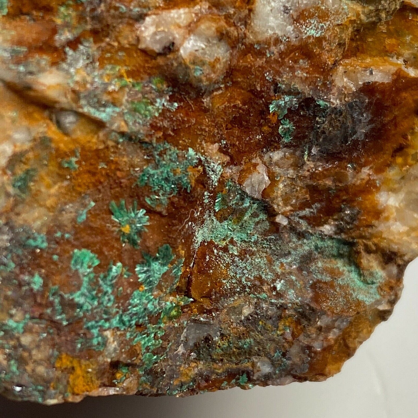 MALACHITE ON MATRIX FROM MOUNTAIN MINE, IRELAND 230g  MF183