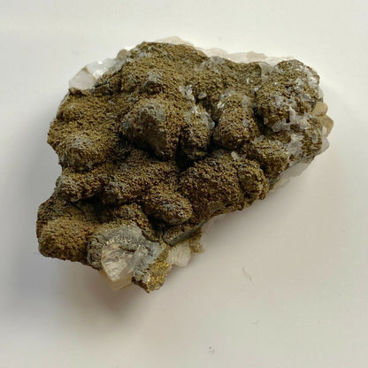 ÉPIMORPHE DE PYRITE APRÈS LA CALCITE DE CHIPPING SODBURY, ANGLETERRE 16g. MF6364