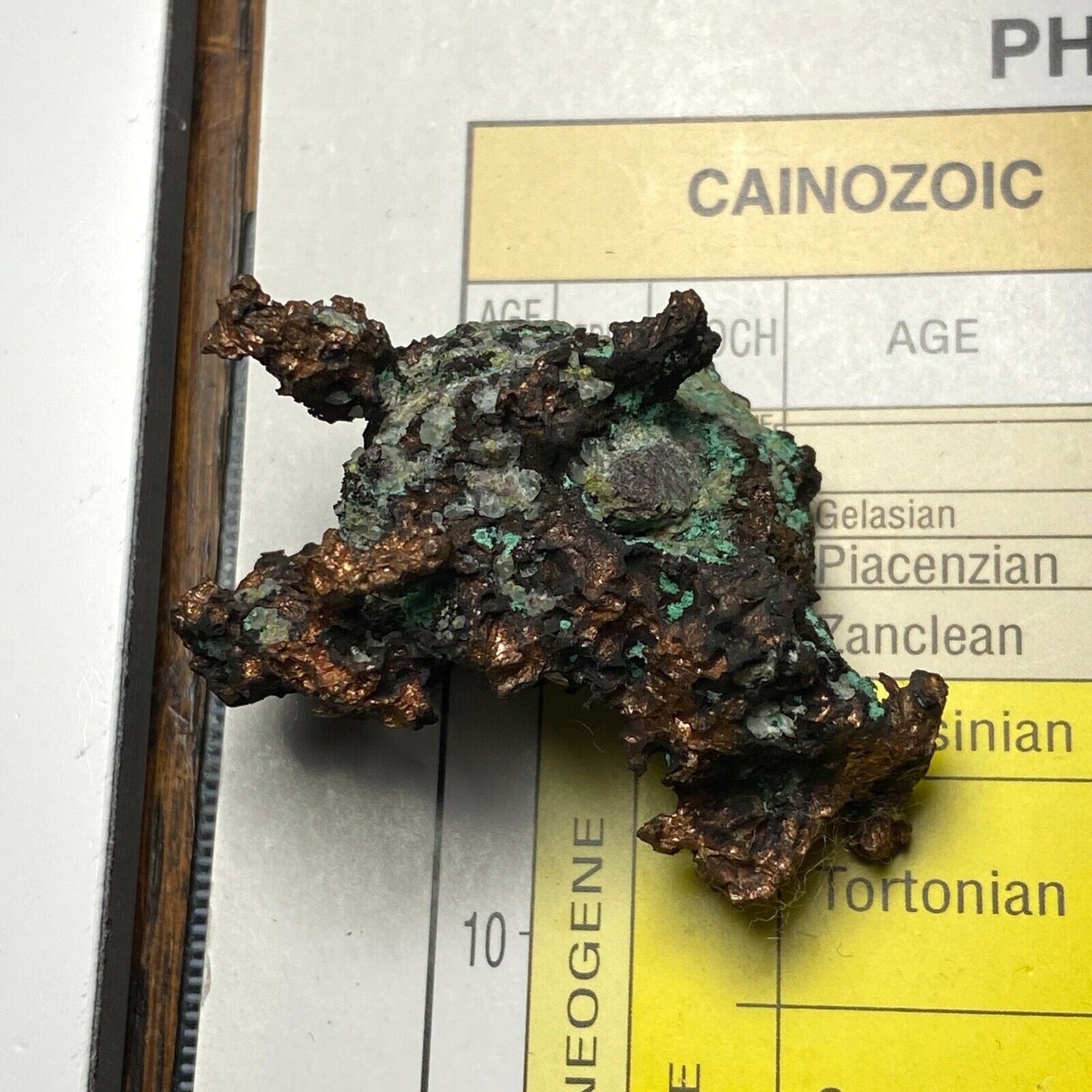 NATIVE COPPER FROM WHITE PINE MINE, MICHIGAN, USA 47g MF6259