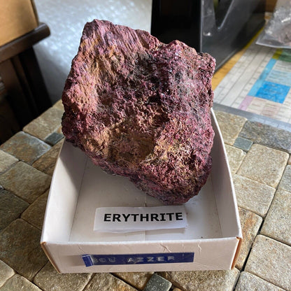 ERYTHRITE FROM BOU-AZZER, MOROCCO SUBSTANTIAL 488g MF6819