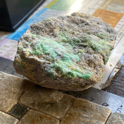 EMERALD BERYL ON MATRIX FROM DAYAKOU EMERALD MINE, CHINA 345g MF1103