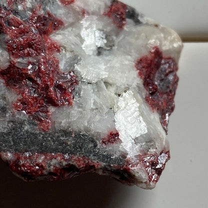 CINNABAR ON MATRIX FROM HUANCAVALICA, PERU  30g  ET139