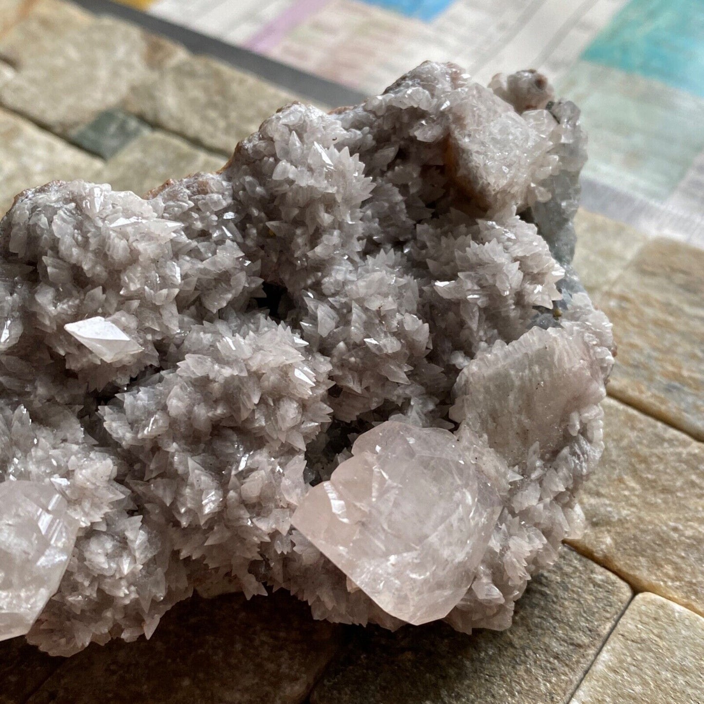 CALCITE UNUSUAL PIECE FROM DAYE, HUBEI, CHINA 325g MF870