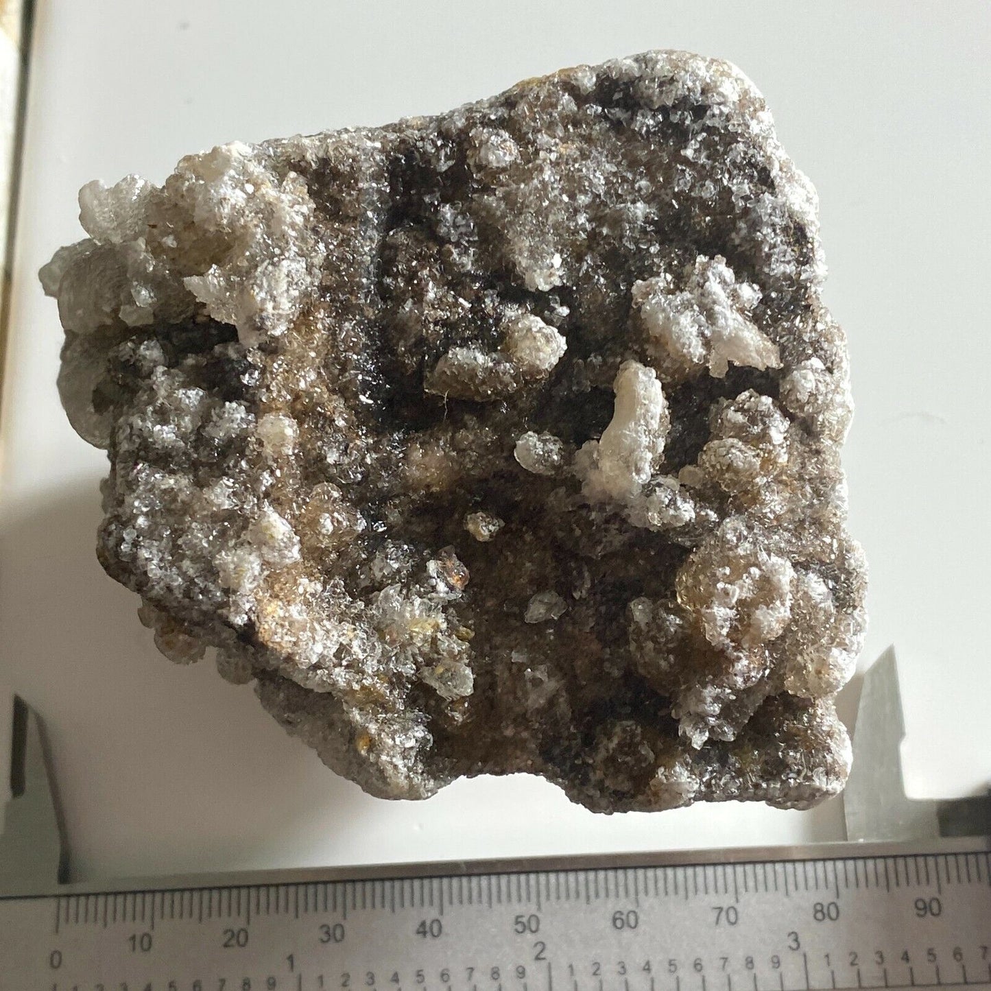 FASCINATING MINERALISATION FROM SMALLCLEUGH MINE, CUMBRIA 327g MF3935