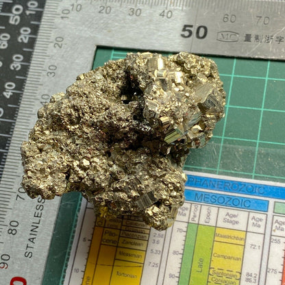 PYRITE FROM THE KLONDIKE, YUKON, CANADA 148g MF3915