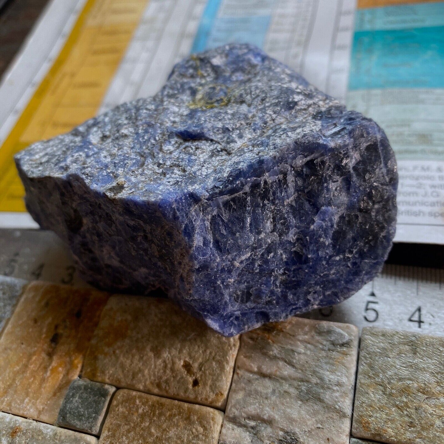 SODALITE FROM HIASSU FARM, BAHIA, BRAZIL 249g MF6777