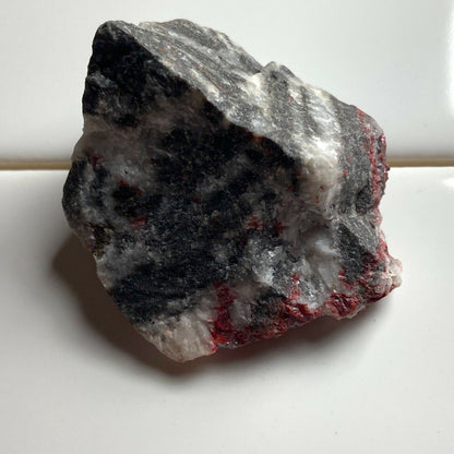 CINNABAR ON MATRIX FROM HUANCAVALICA, PERU  30g  ET139