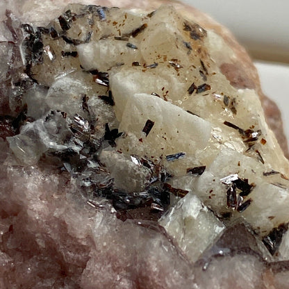 GOETHITE WITH QUARTZ & CALCITE FROM THE MENDIPS, SOMERSET 34g MF6391