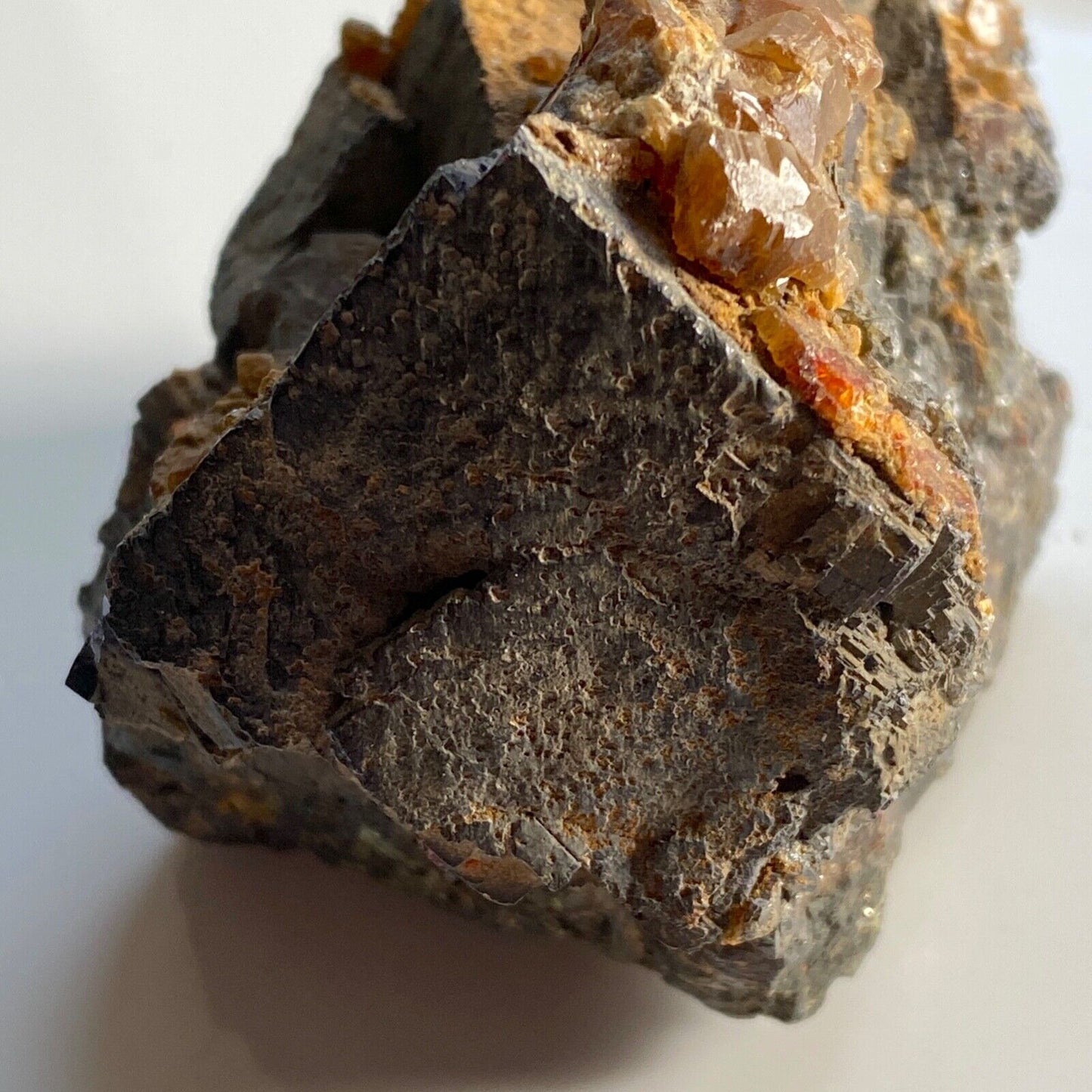 GALÈNE/SIDERITE/SPHALERITE/PYRITE ÉCHANTILLON IMPRESSIONNANT DE ROUMANIE 454g MF1150