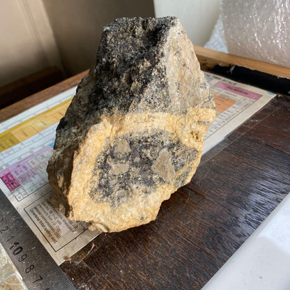 SPHALERITE/PYRITE ETC FROM BUTTE MINING DISTRICT, MONTANA, HEAVY 1615g MF963